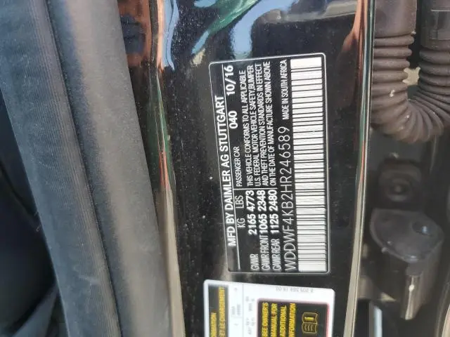 2017 MERCEDES-BENZ C 300 4MATIC  