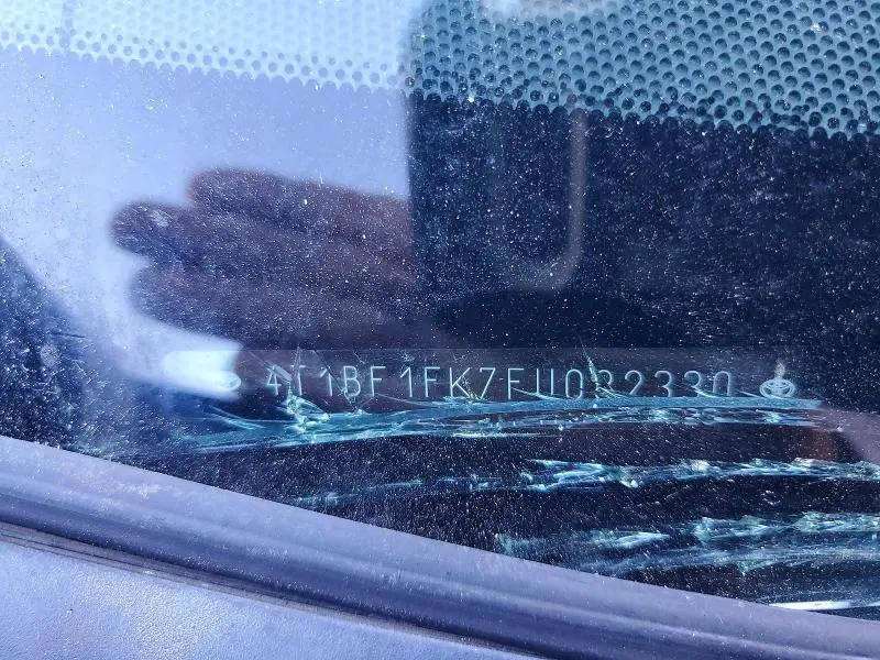 2015 TOYOTA CAMRY LE  