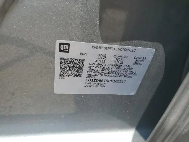 2023 CHEVROLET MALIBU LT  