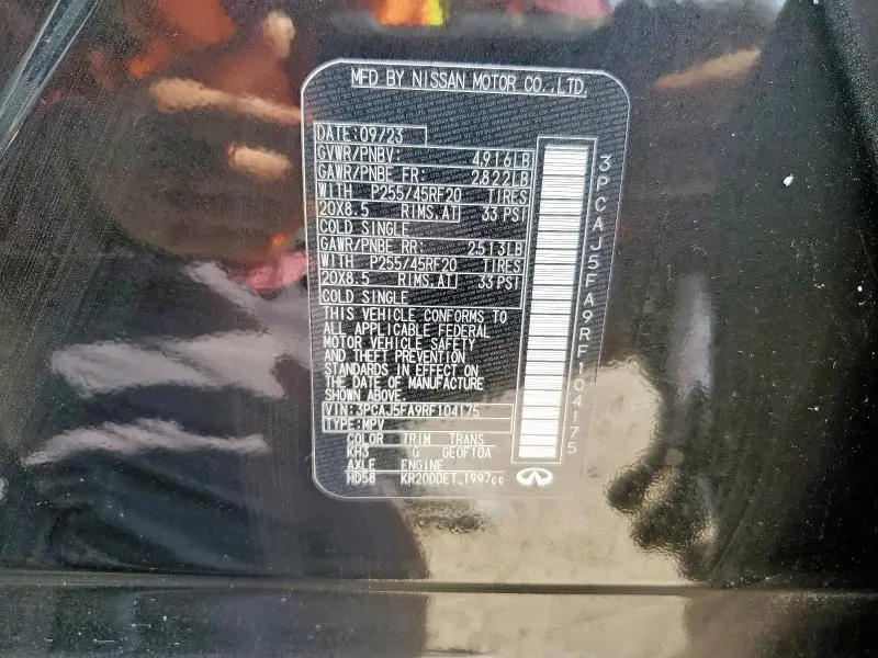 2024 INFINITI QX50 SPORT  