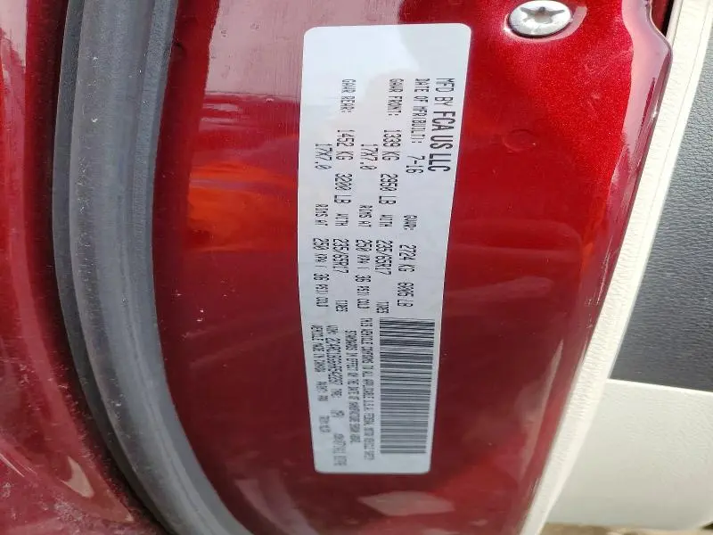 2017 CHRYSLER PACIFICA TOURING L  