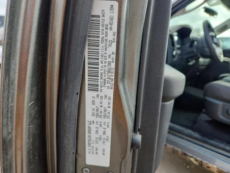 2011 DODGE RAM 1500   