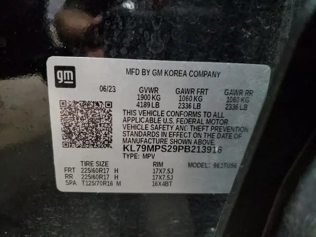 2023 CHEVROLET TRAILBLAZER LT  