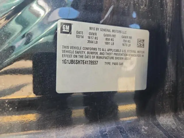 2014 CHEVROLET SONIC LS  