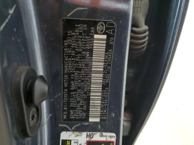 2016 TOYOTA COROLLA L  