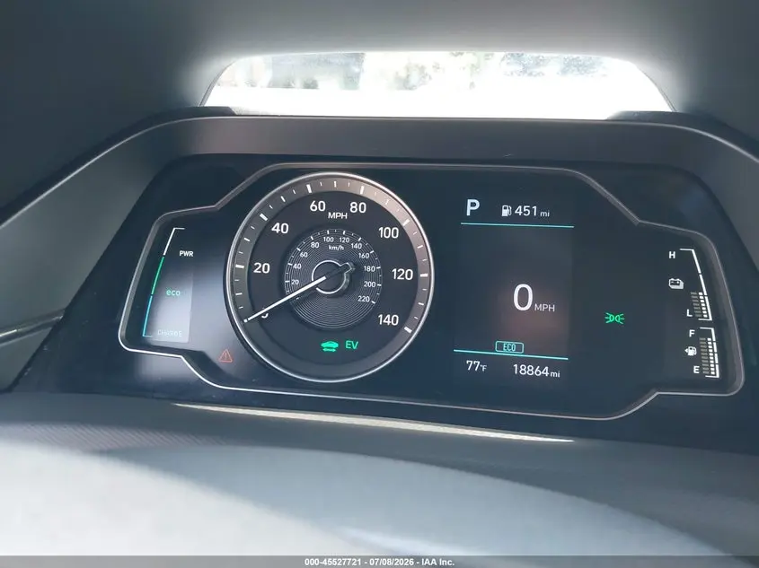 2021 HYUNDAI IONIQ HYBRID BLUE