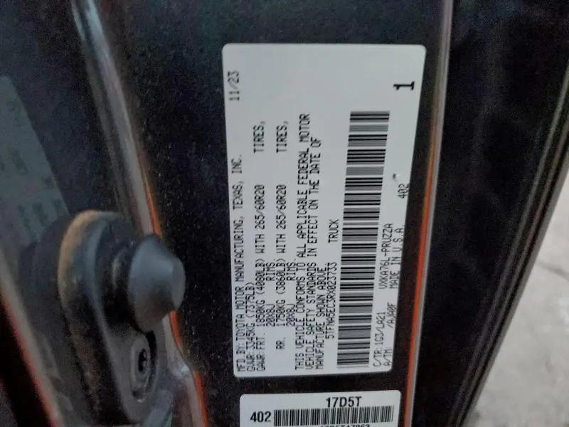 2024 TOYOTA TUNDRA CREWMAX PLATINUM  