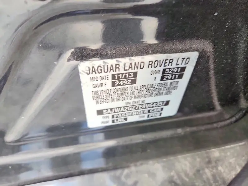 2014 JAGUAR XJL PORTFOLIO  