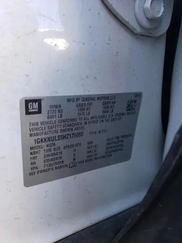 2017 GMC ACADIA SLT-1