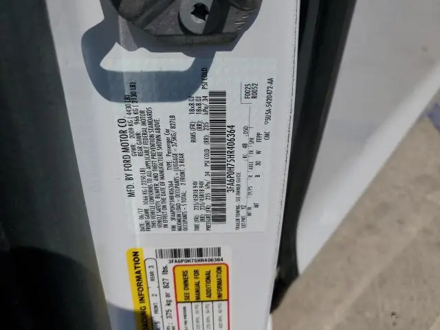 2017 FORD FUSION SE  