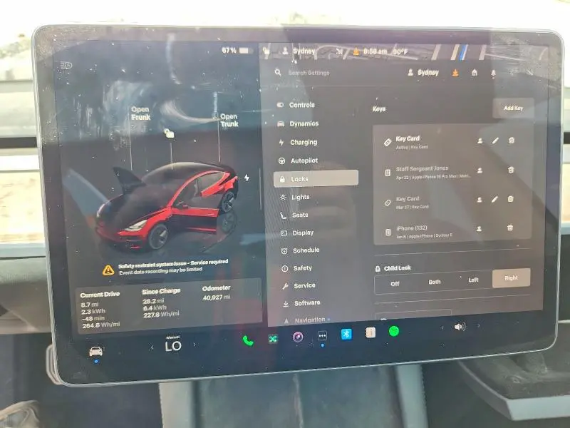 2023 TESLA MODEL 3   