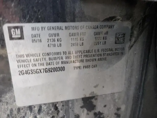 2016 BUICK REGAL PREMIUM  