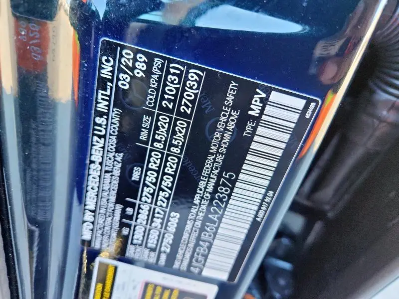 2020 MERCEDES-BENZ GLE 350  