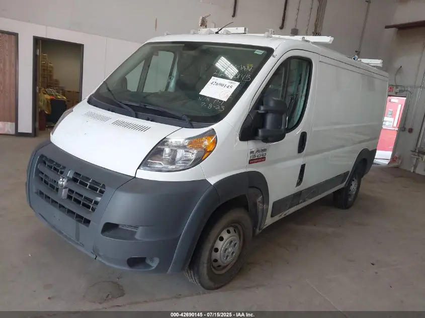 2017 RAM PROMASTER 1500 LOW ROOF 136 WB