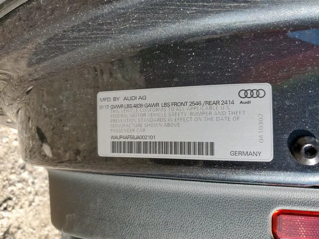 2018 AUDI S5 PREMIUM PLUS  