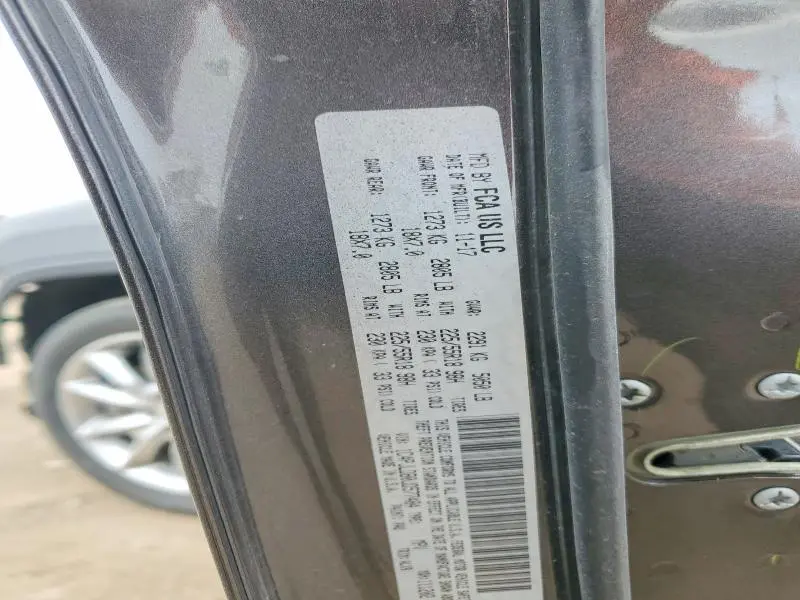 2018 JEEP CHEROKEE LIMITED  