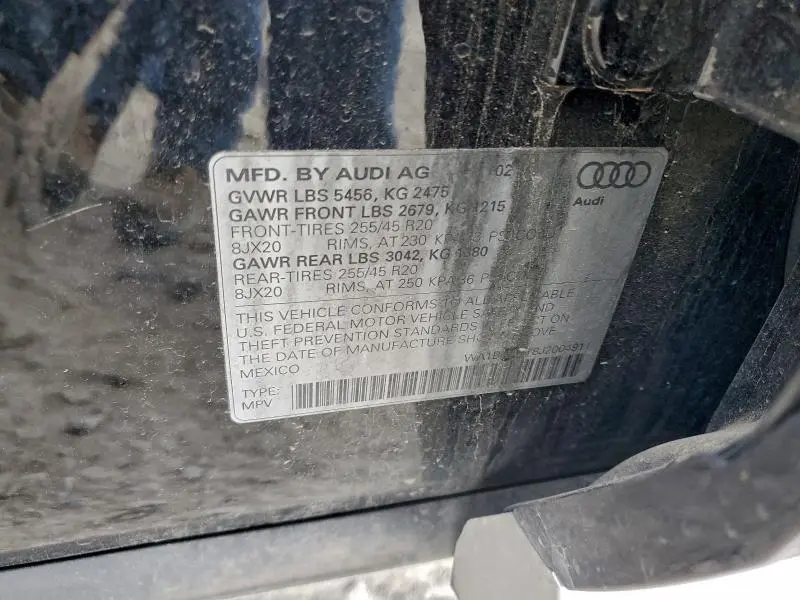 2018 AUDI Q5 PREMIUM PLUS  