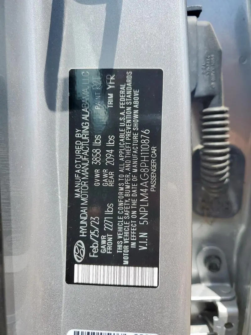2023 HYUNDAI ELANTRA SEL  