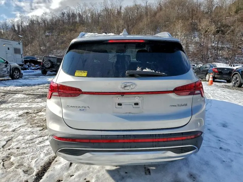 2021 HYUNDAI SANTA FE BLUE  