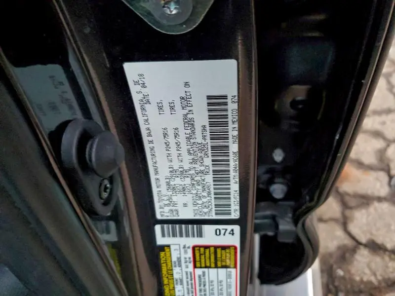 2018 TOYOTA TACOMA DOUBLE CAB  