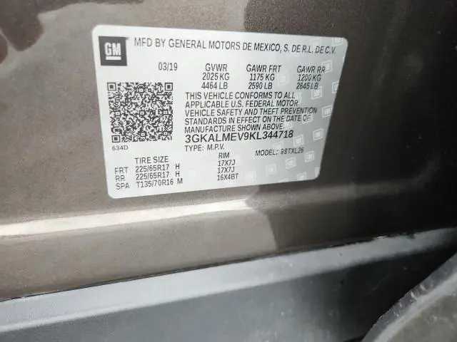 2019 GMC TERRAIN SLE  