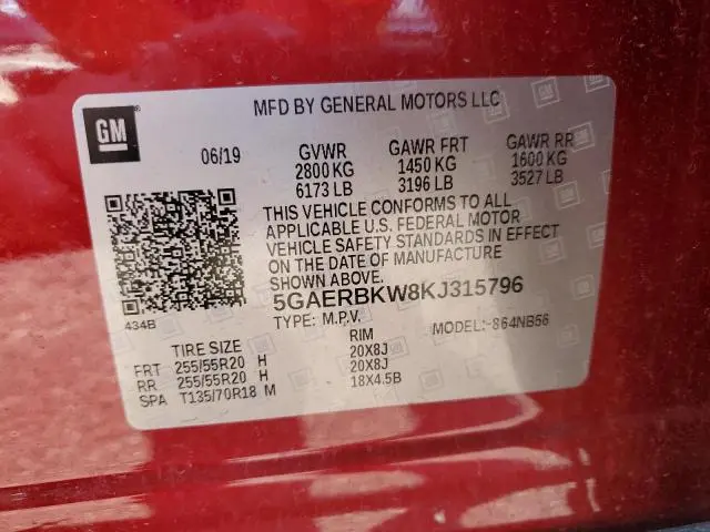 2019 BUICK ENCLAVE ESSENCE  