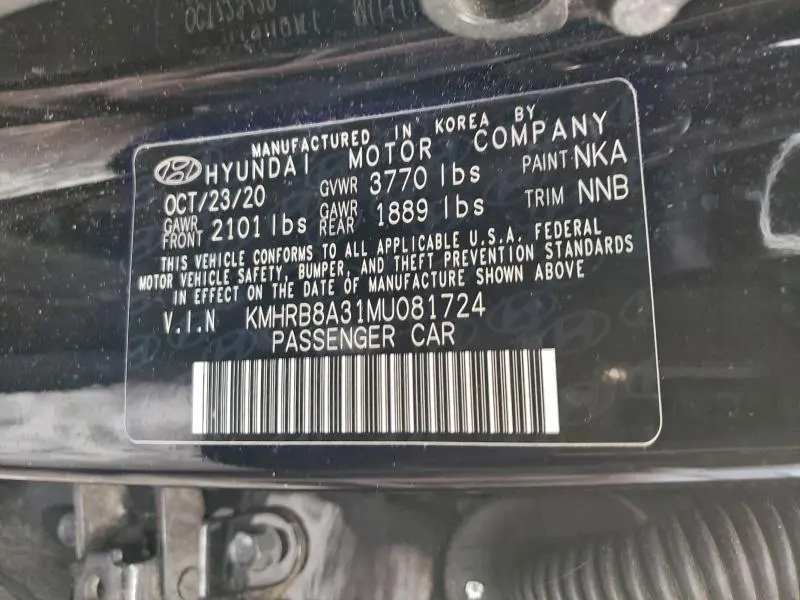 2021 HYUNDAI VENUE SE  