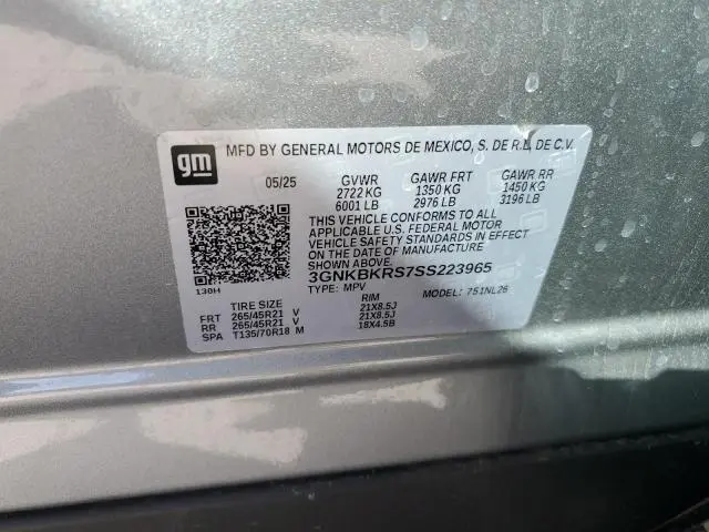 2025 CHEVROLET BLAZER RS  