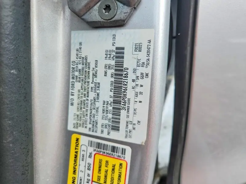 2014 FORD FUSION TITANIUM  