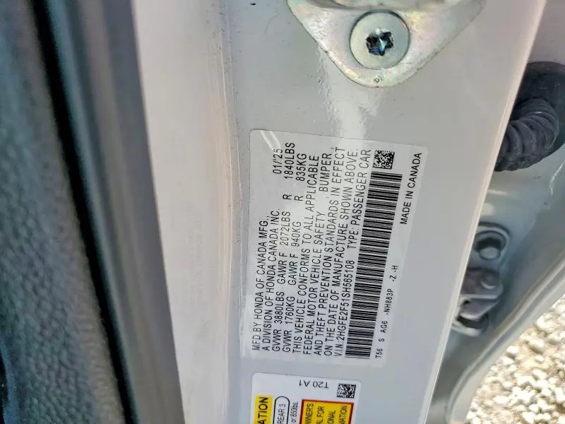 2025 HONDA CIVIC SPORT  