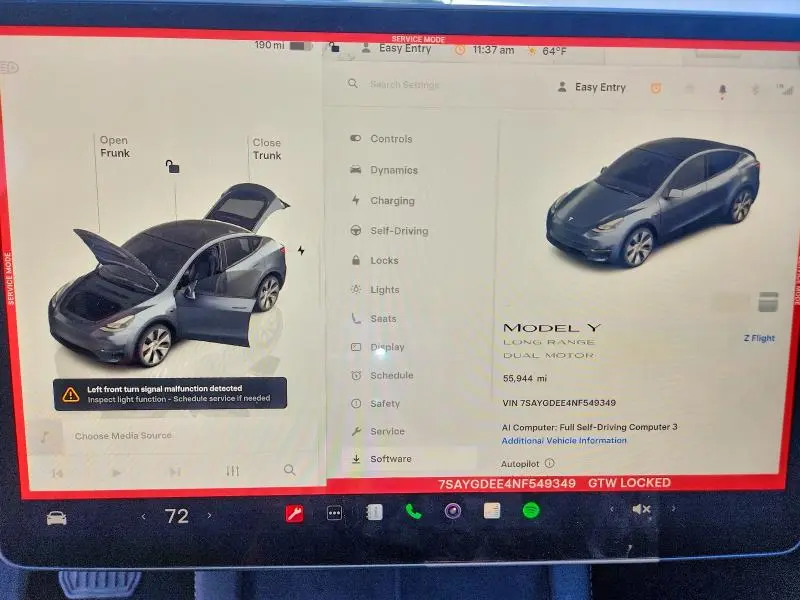 2022 TESLA MODEL Y   