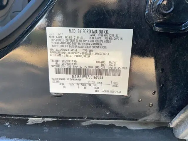 2018 FORD ECOSPORT TITANIUM  