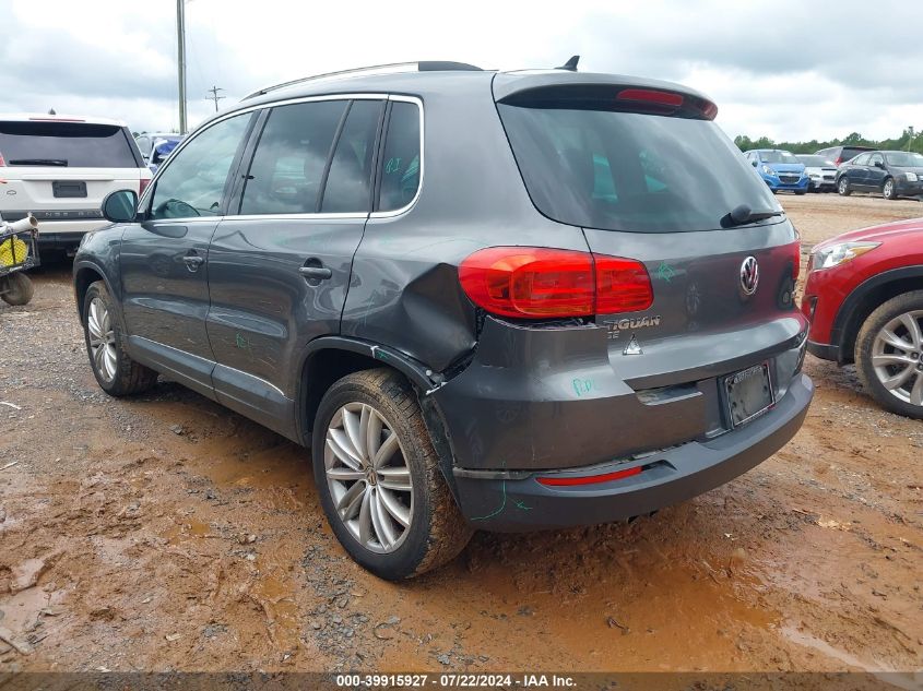 2016 VOLKSWAGEN TIGUAN SE