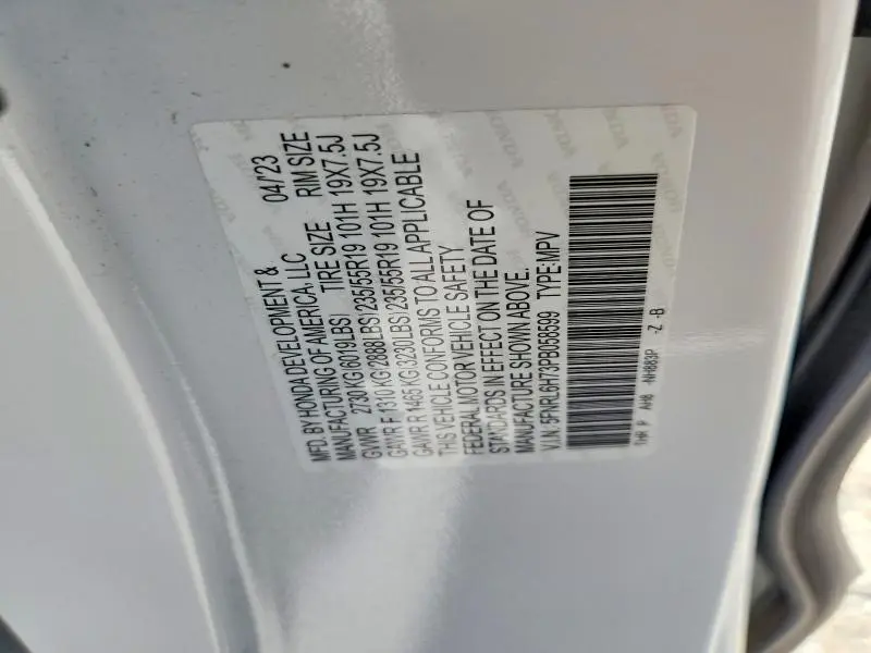2023 HONDA ODYSSEY SPORT-L  