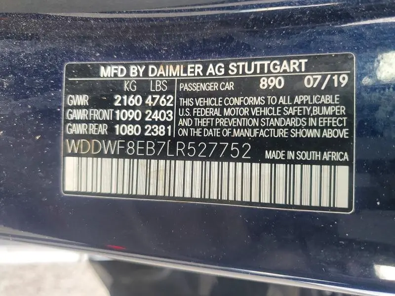 2020 MERCEDES-BENZ C 300 4MATIC  