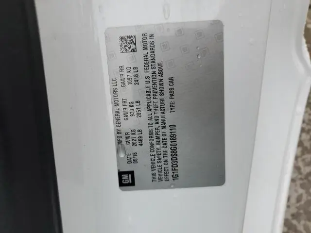 2016 CHEVROLET CAMARO LT  