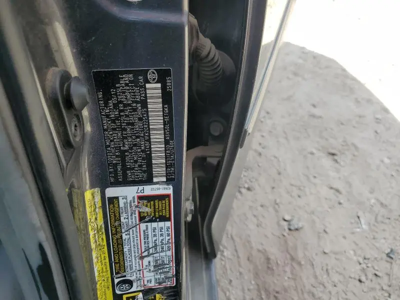 2012 TOYOTA CAMRY BASE  