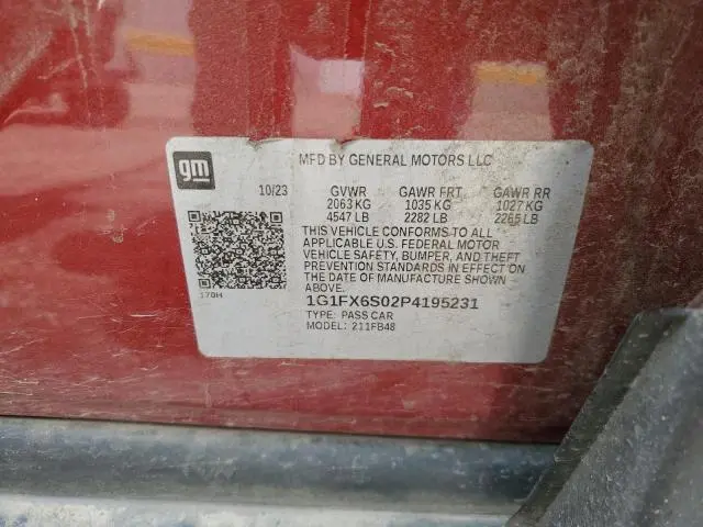2023 CHEVROLET BOLT EV 2LT  