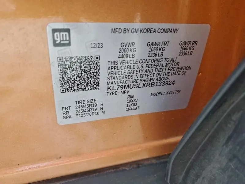 2024 CHEVROLET TRAILBLAZER RS  