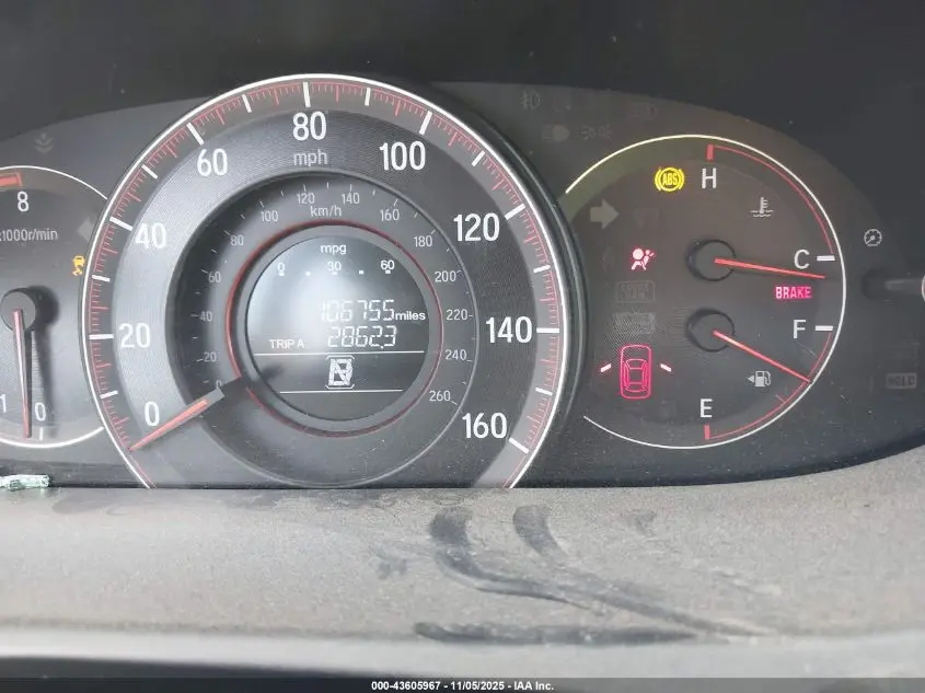 2017 HONDA ACCORD EX-L