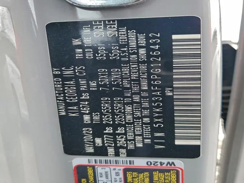 2023 KIA SPORTAGE SX PRESTIGE  