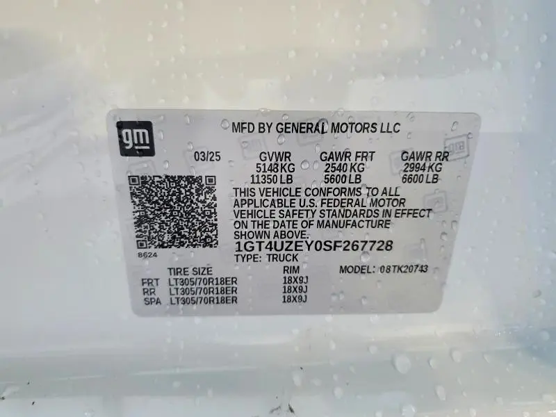 2025 GMC SIERRA K2500 AT4X  