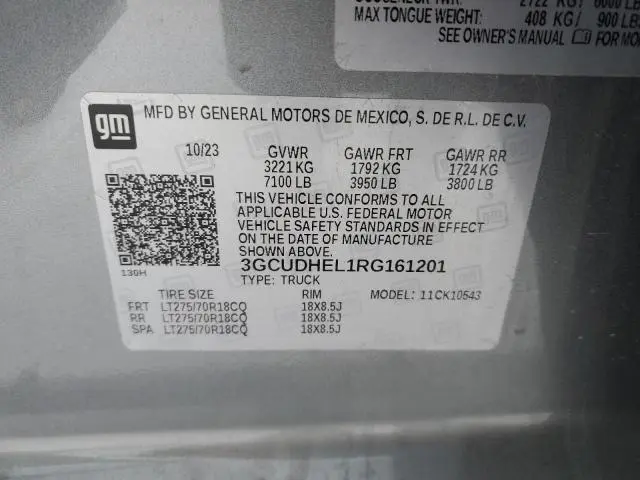 2024 CHEVROLET SILVERADO K1500 ZR2  