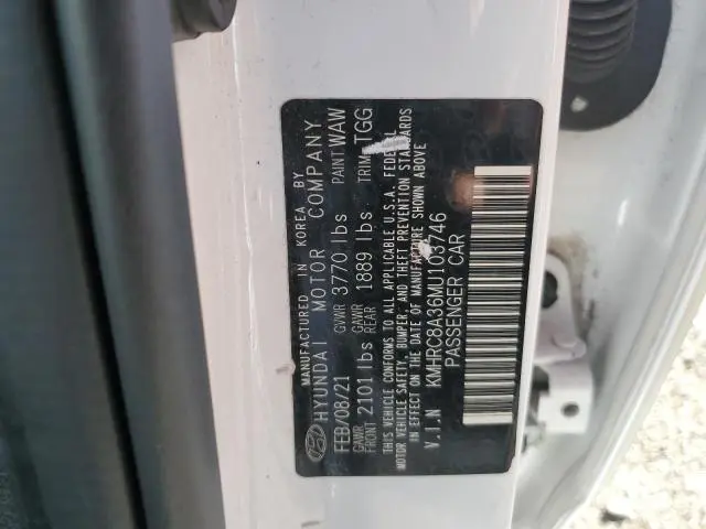 2021 HYUNDAI VENUE SEL  