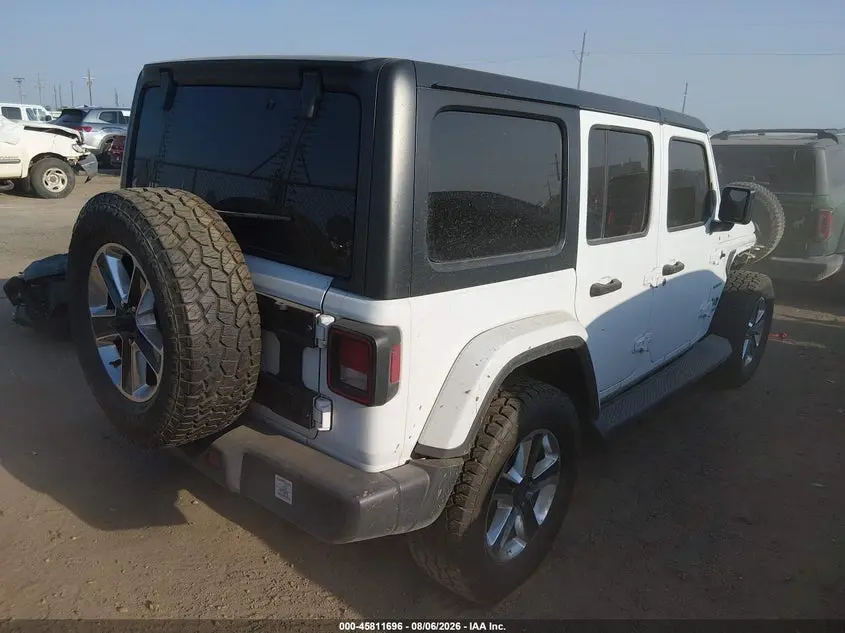 2019 JEEP WRANGLER UNLIMITED SAHARA 4X4