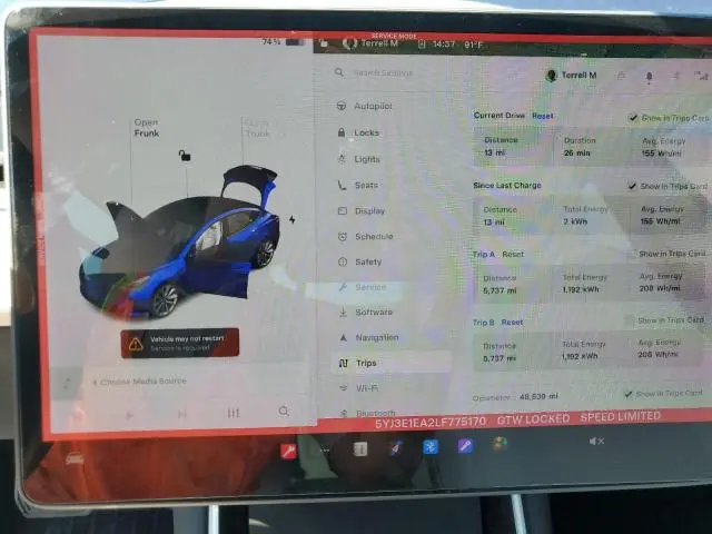 2020 TESLA MODEL 3 