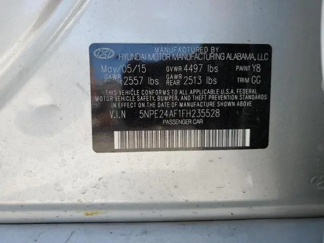 2015 HYUNDAI SONATA SE  
