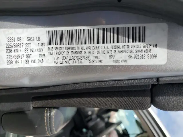 2016 JEEP CHEROKEE SPORT  