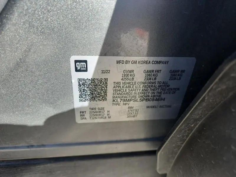 2023 CHEVROLET TRAILBLAZER LT  