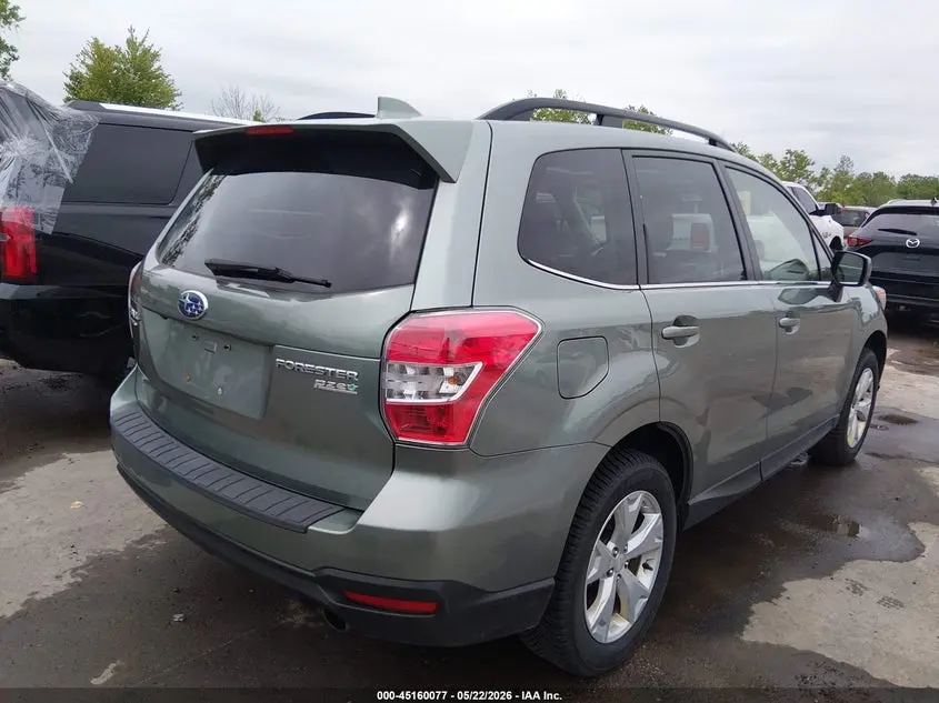 2016 SUBARU FORESTER 2.5I LIMITED